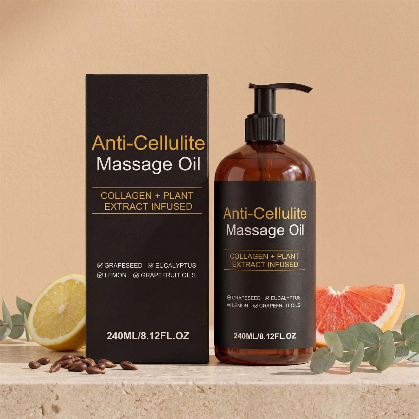 Anti-Cellulite Massager Oil